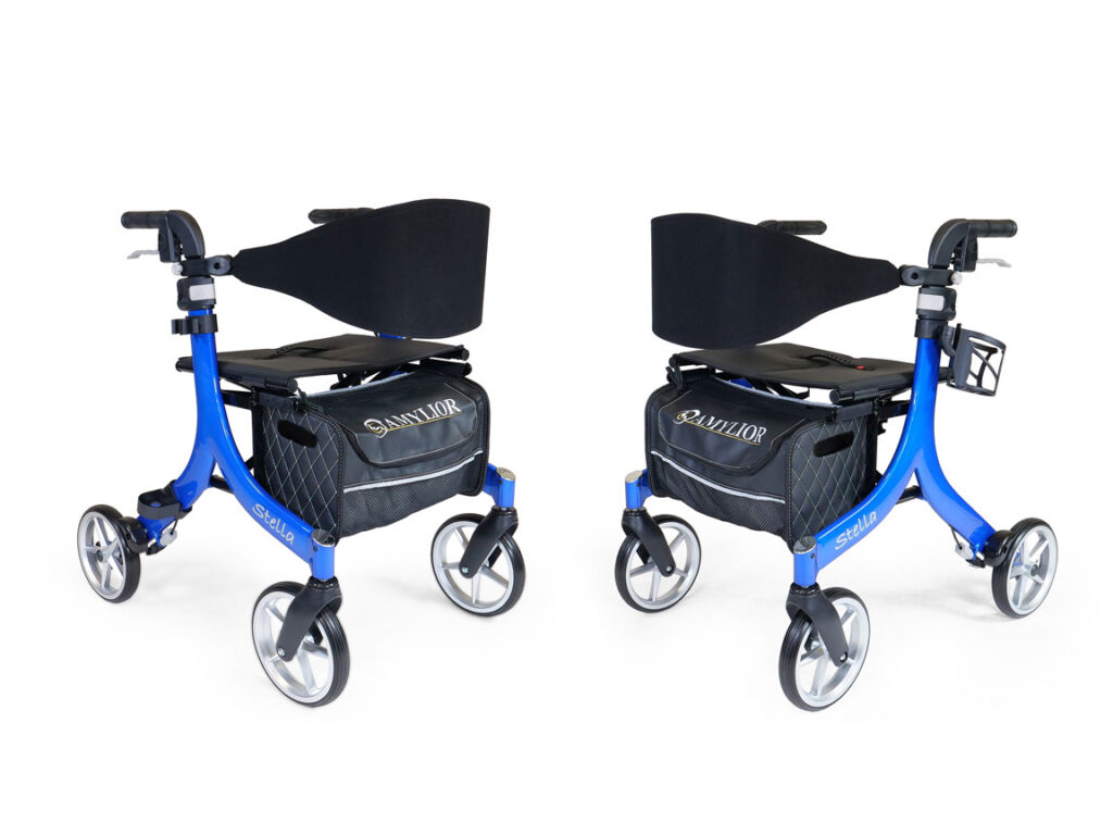 Stella Rollator Blue Finish