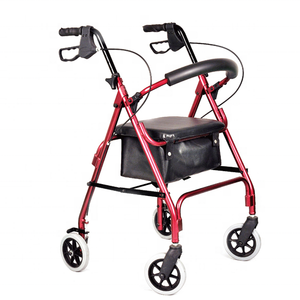 Health Rollator Rolling Medical Walker With Storage