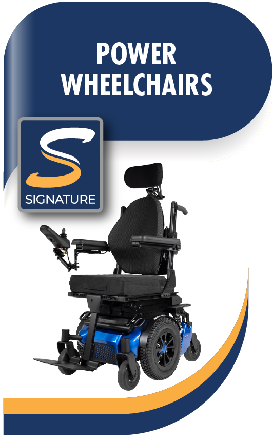 Alltrack Signature Power Wheelchair with Custom Power Positioning