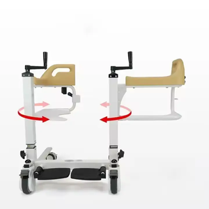 Transfer Lift Portable Patient Lifter Hoist Commode Chair