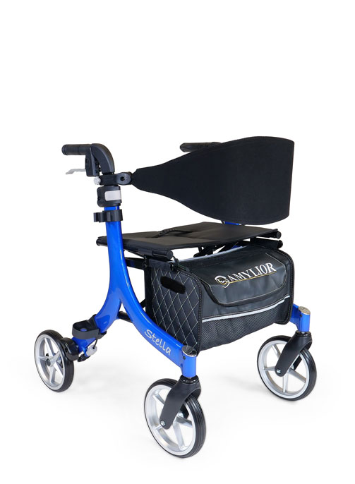 Stella Lightweight Rollator Walker by Amylior