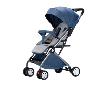 Multifunctional Lightweight Folding Aluminum Frame Pushchair