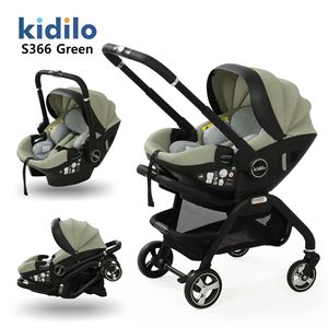 Kidilo Infant Child Safety Stroller Aluminum Alloy Frame