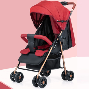Lightweight Portable Linen 2-in-1 Children's Umbrella Stroller