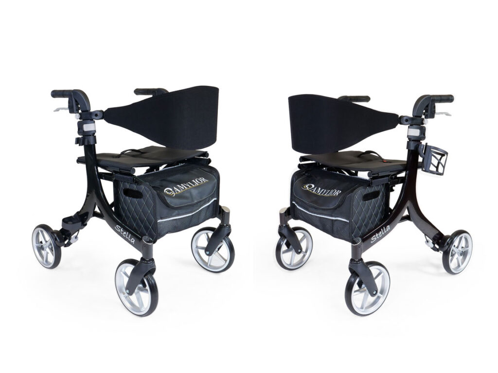 Stella Rollator Black Finish