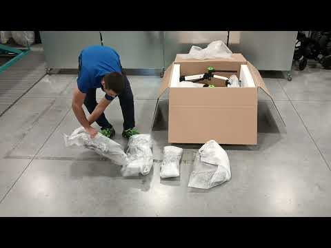 Ormesa Grillo Gait Trainer - Unpacking and Assembly Guide