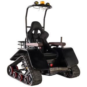 Automatic Rubber Track Triangle Wheelchair Off-Road Tracked Vehicle