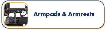 Ergonomic Wheelchair Armpads and Armrests