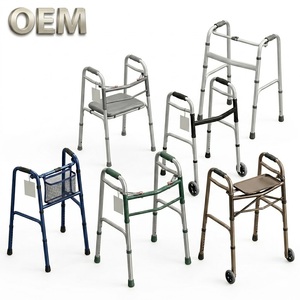 OEM Customized Foldable Portable Rollator Walker